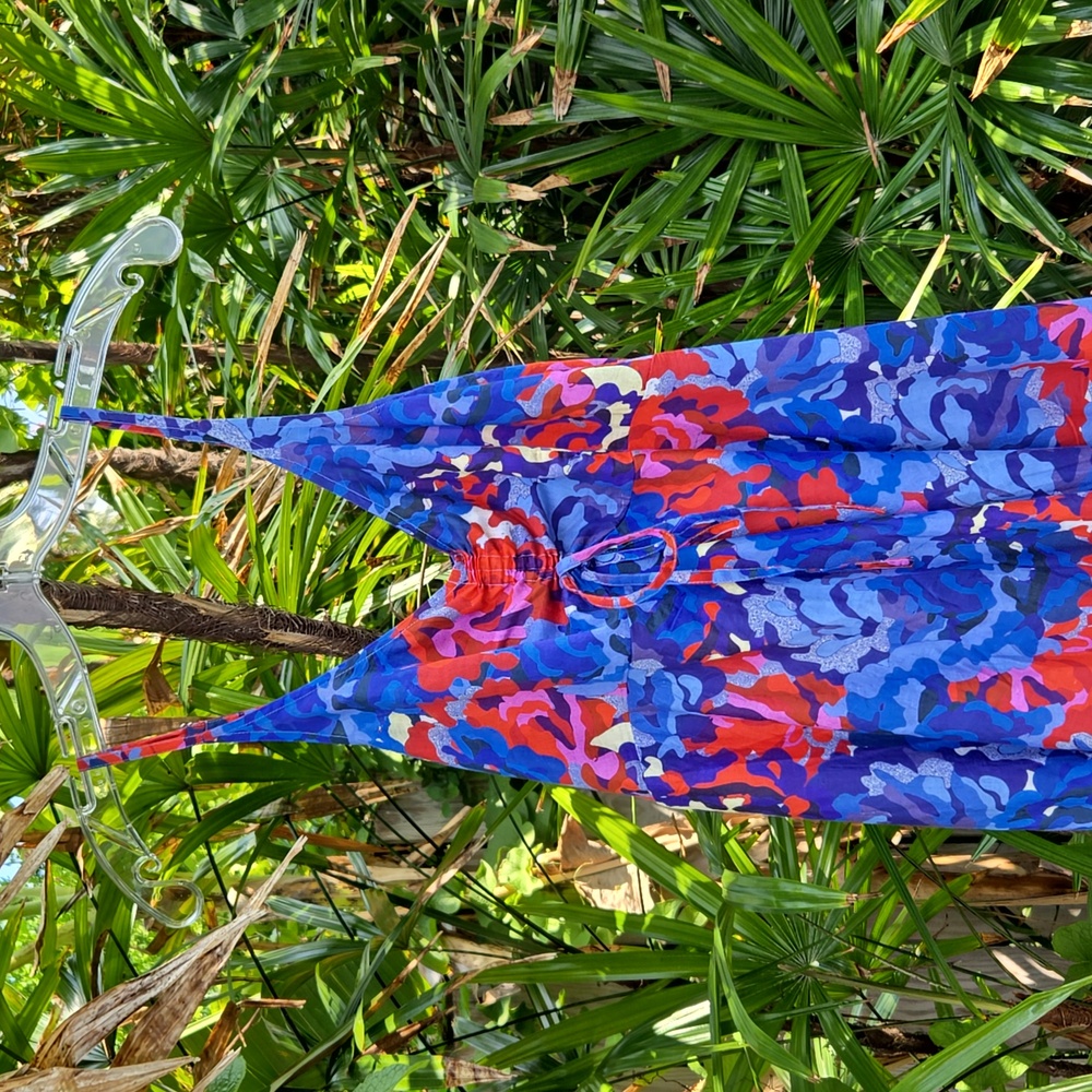 Anthropologie Ro's Garden Abstract Floral Maxi Sundress - Picture 3 of 9